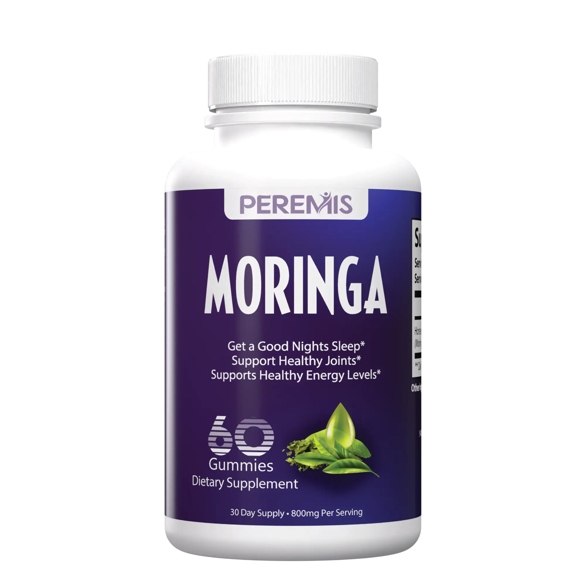 Moringa Oleifera Supplement Gummies - Peremis